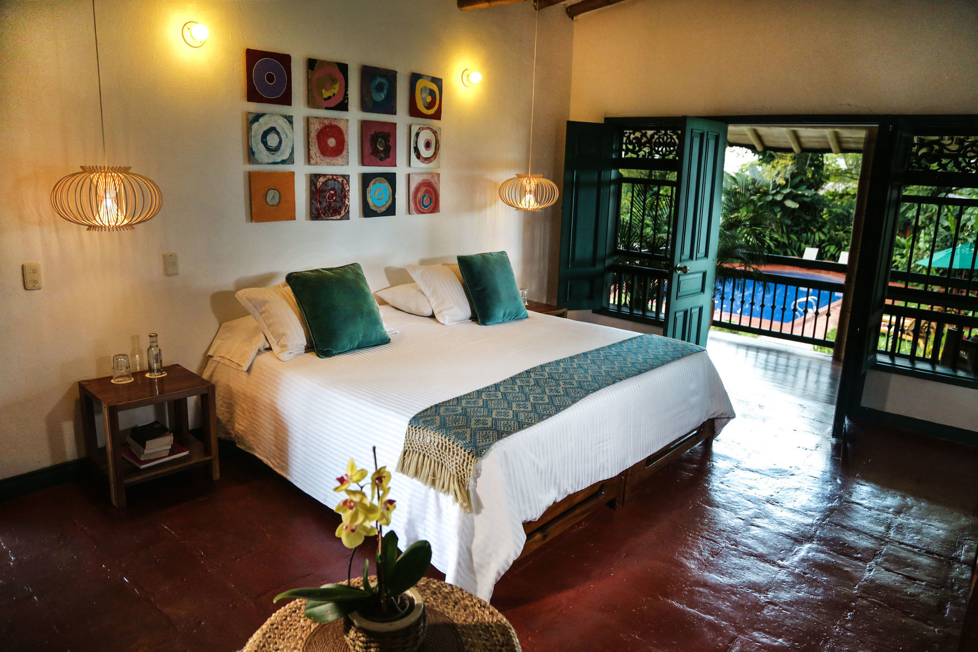 Hacienda Bambusa El Caimo Номер фото